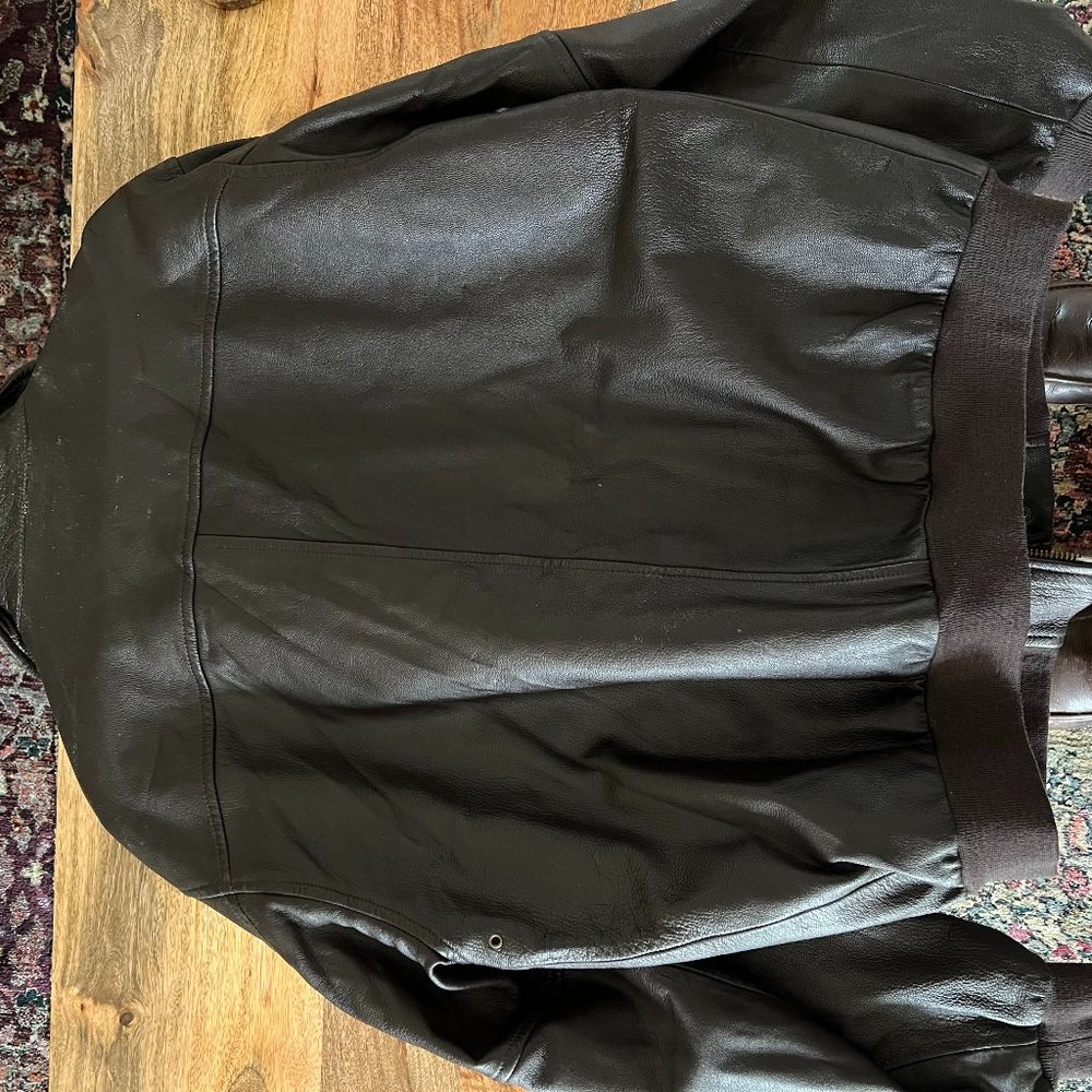 LL Bean Leather Jacket